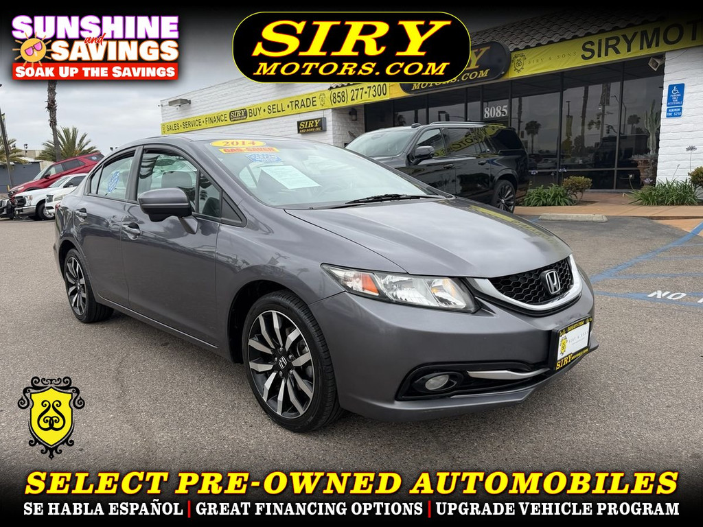2014 HONDA CIVIC for sale in SAN DIEGO