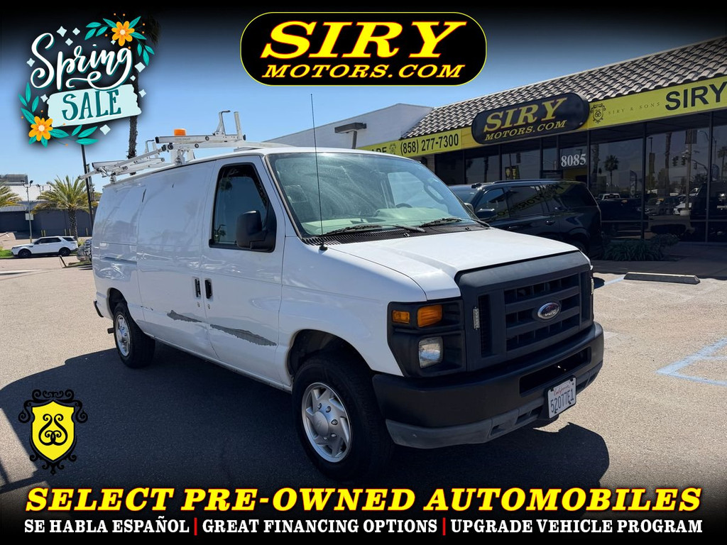 2013 FORD E150 CARGO for sale in SAN DIEGO