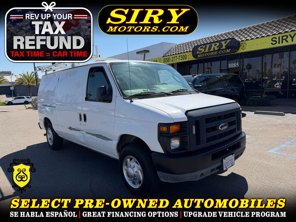 2013 FORD E150 CARGO for sale in SAN DIEGO