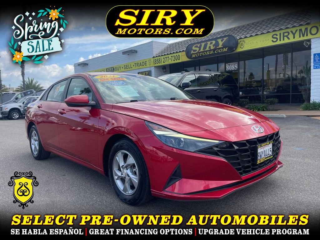 2021 HYUNDAI ELANTRA for sale in CHULA VISTA