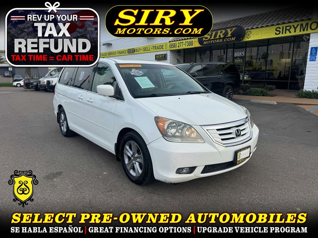 2010 HONDA ODYSSEY for sale in SAN DIEGO