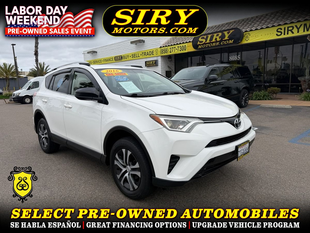 2016 TOYOTA RAV4 for sale in SAN DIEGO