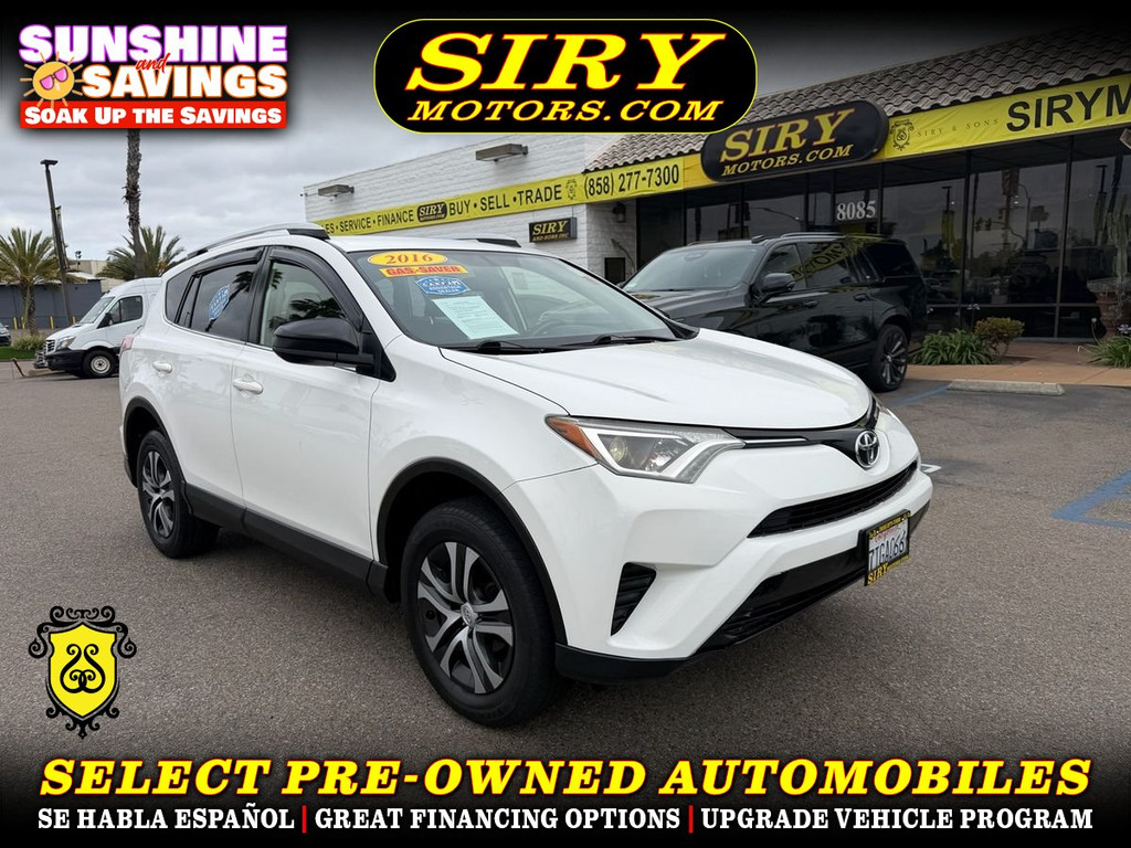 2016 TOYOTA RAV4 for sale in SAN DIEGO