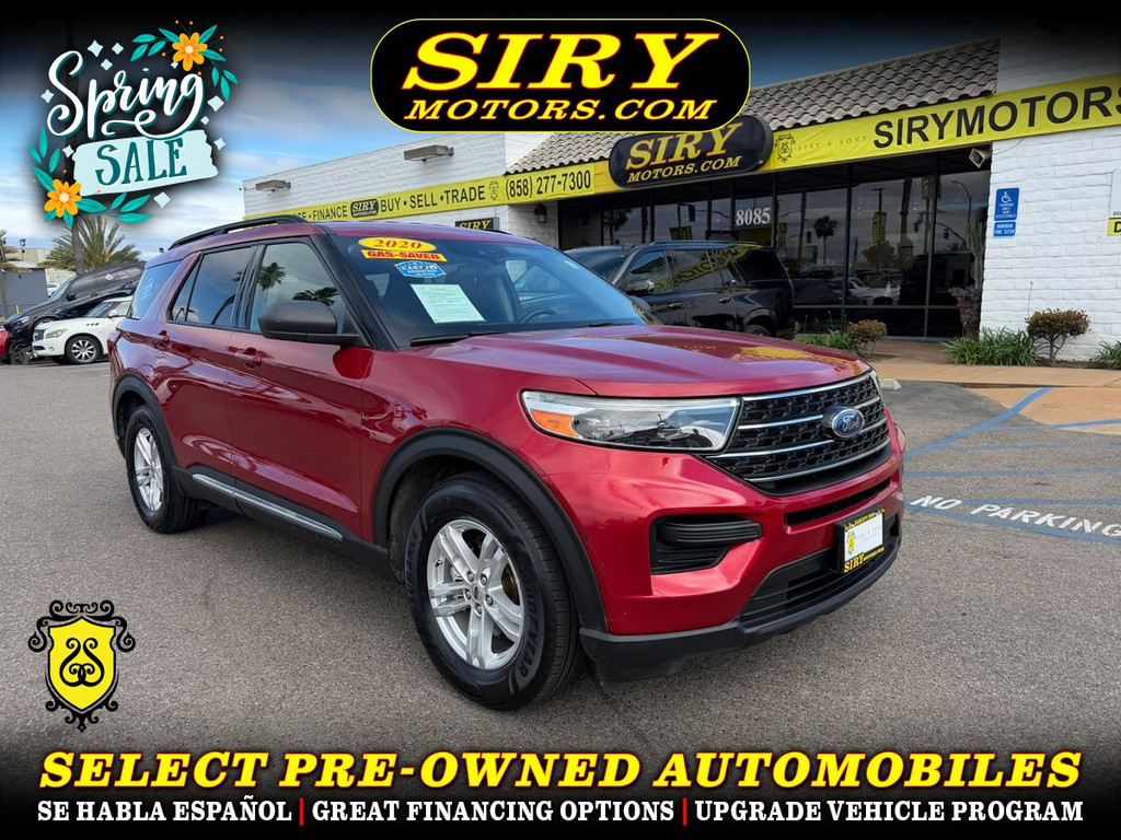 2020 FORD EXPLORER for sale in SAN DIEGO
