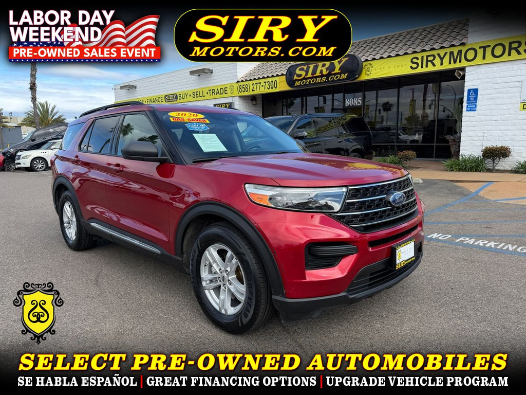 2020 FORD EXPLORER for sale in CHULA VISTA
