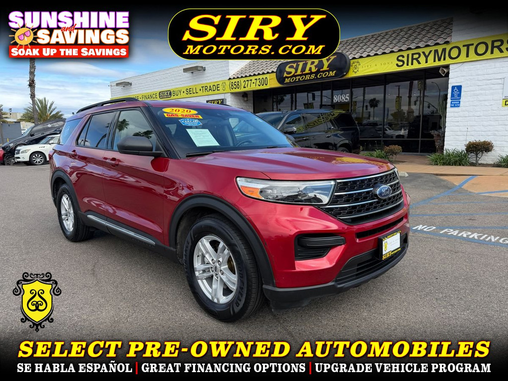 2020 FORD EXPLORER for sale in CHULA VISTA