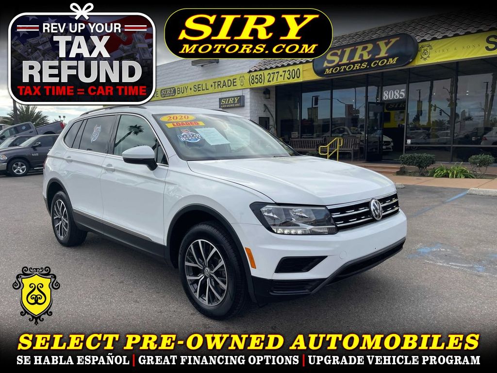 2020 VOLKSWAGEN TIGUAN for sale in CHULA VISTA