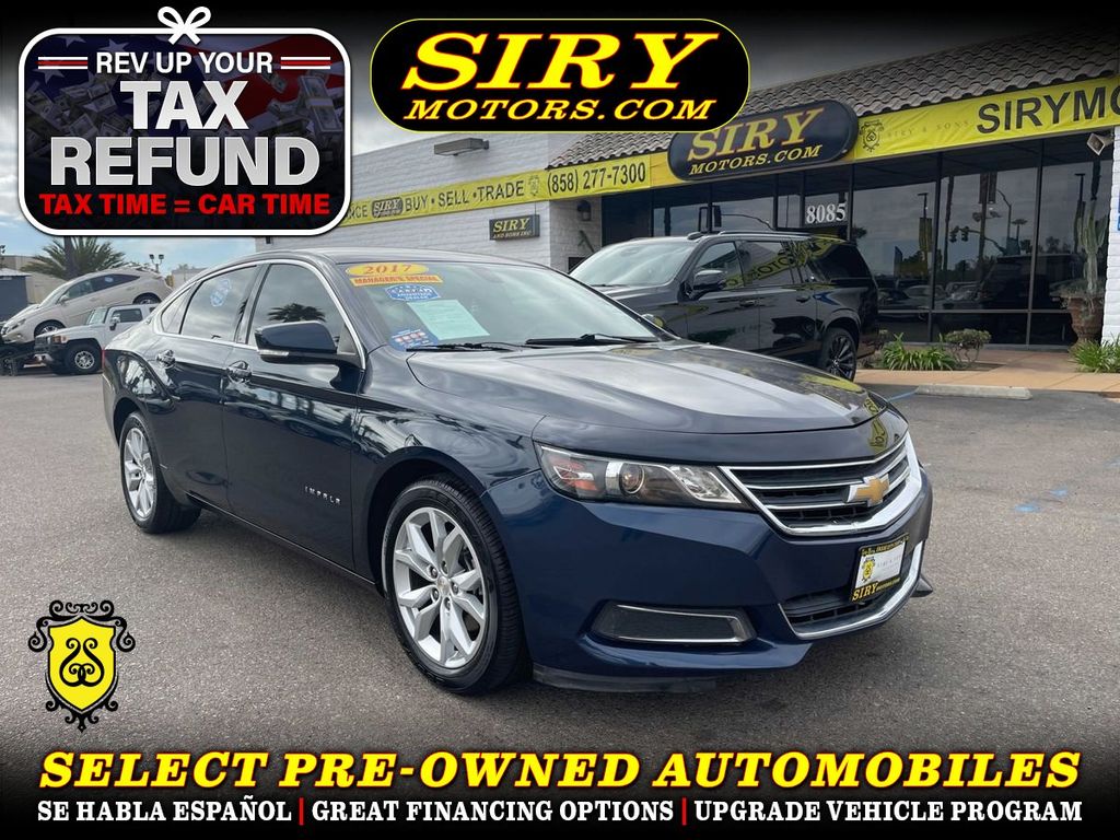 2017 CHEVROLET IMPALA for sale in CHULA VISTA