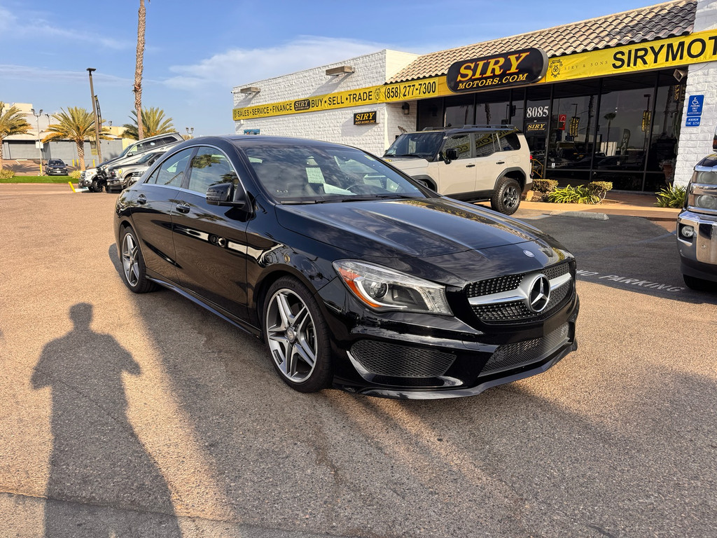 2015 MERCEDES-BENZ CLA-CLASS for sale in SAN DIEGO