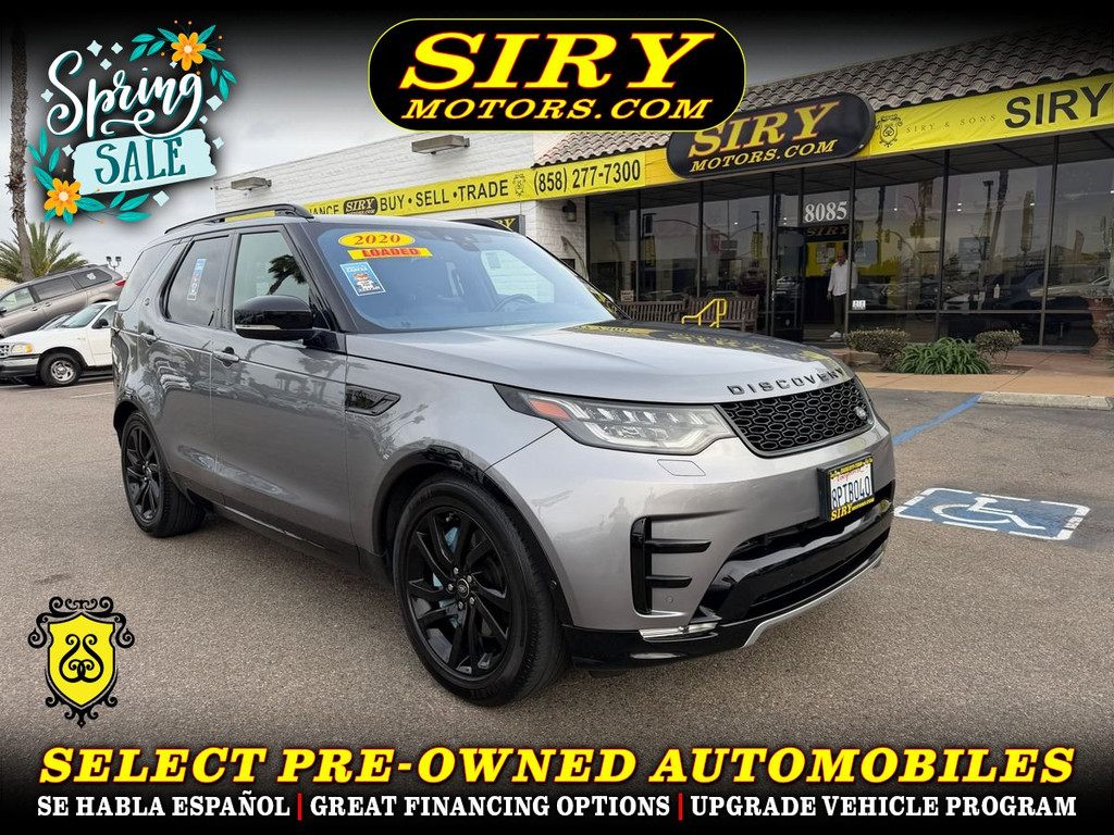 2020 LAND ROVER DISCOVERY for sale in SAN DIEGO