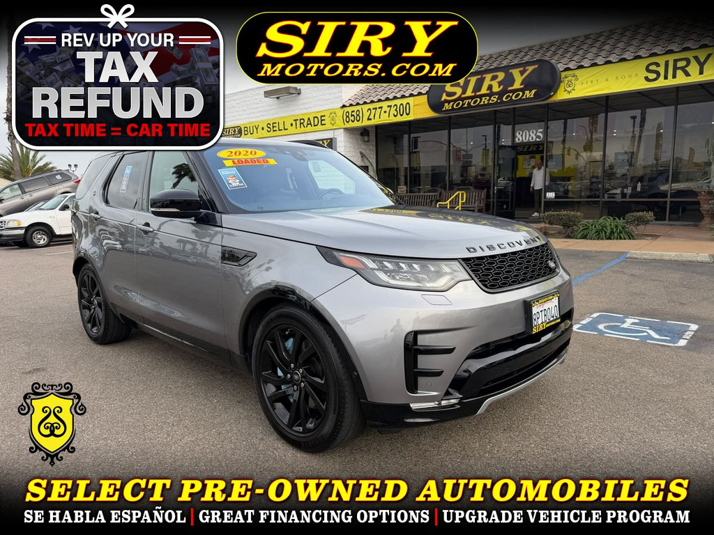 2020 LAND ROVER DISCOVERY for sale in SAN DIEGO
