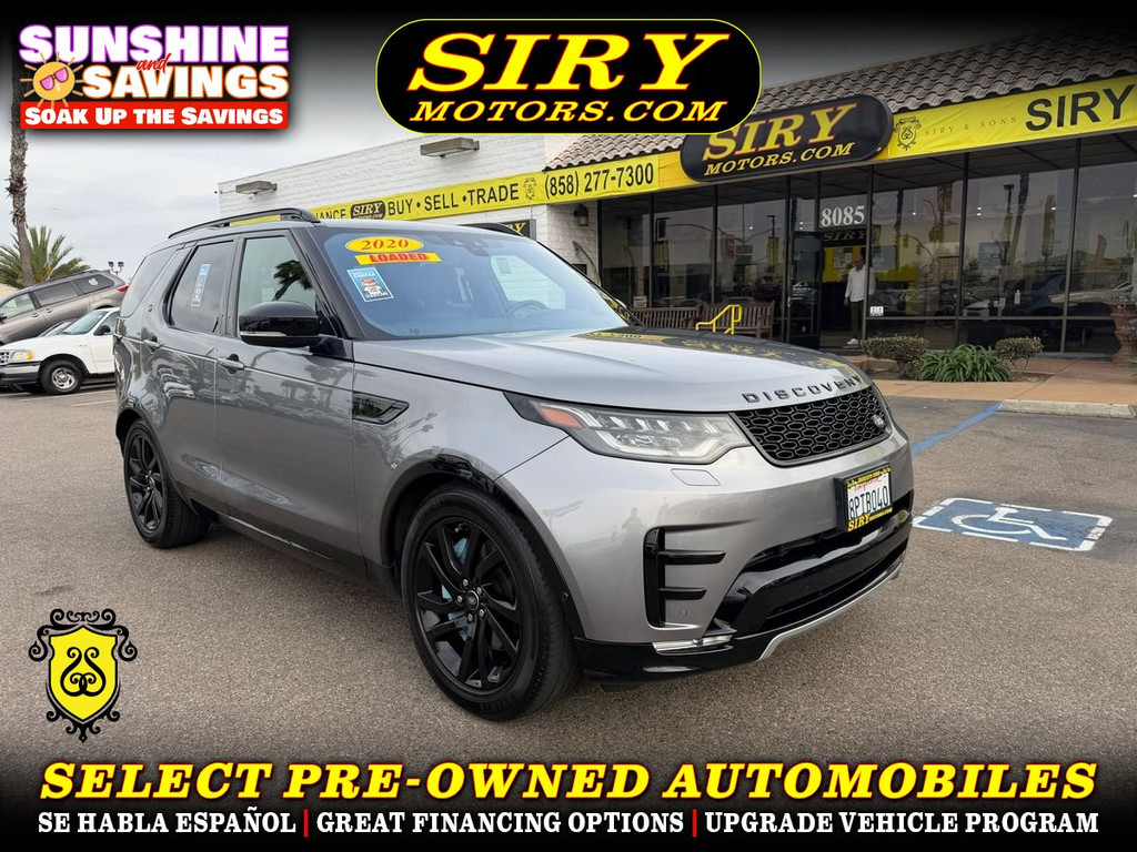 2020 LAND ROVER DISCOVERY for sale in SAN DIEGO