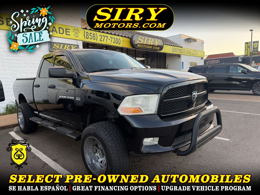 2012 RAM 1500 QUAD CAB for sale in SAN DIEGO