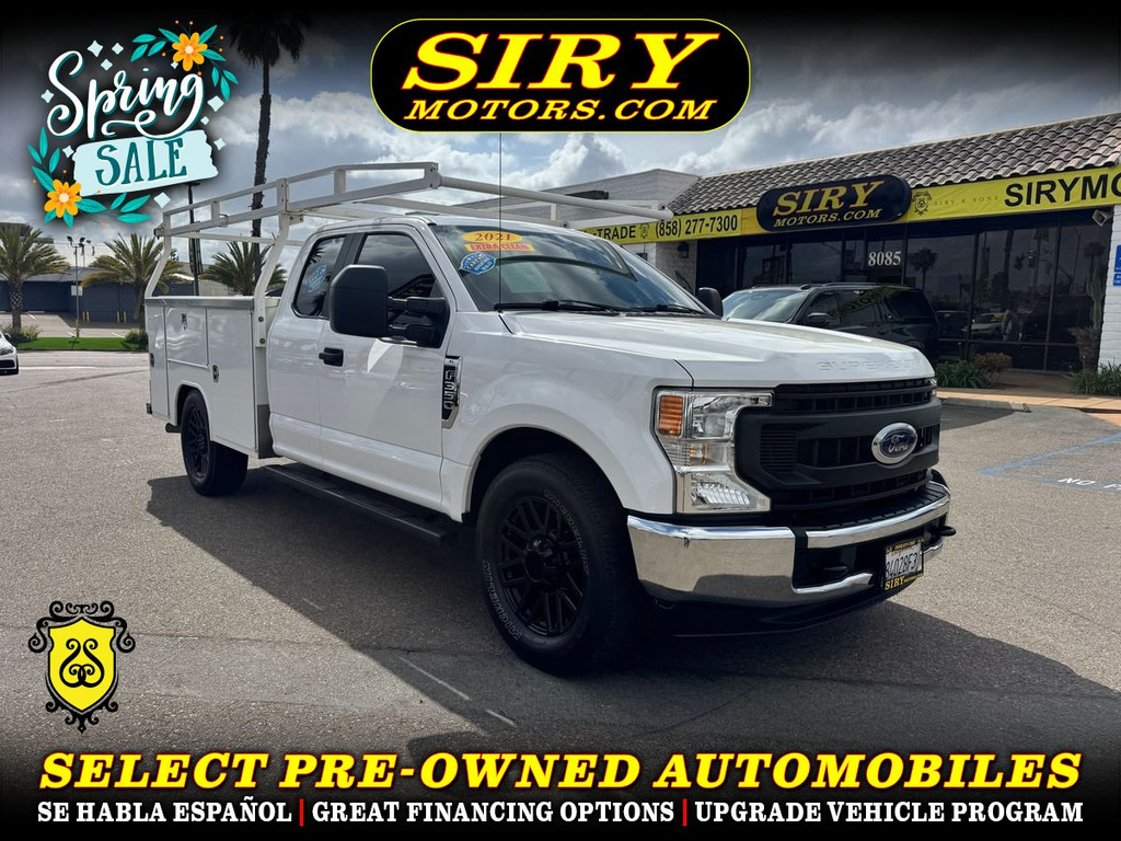2021 FORD F350 SUPER DUTY SUPER CAB for sale in SAN DIEGO