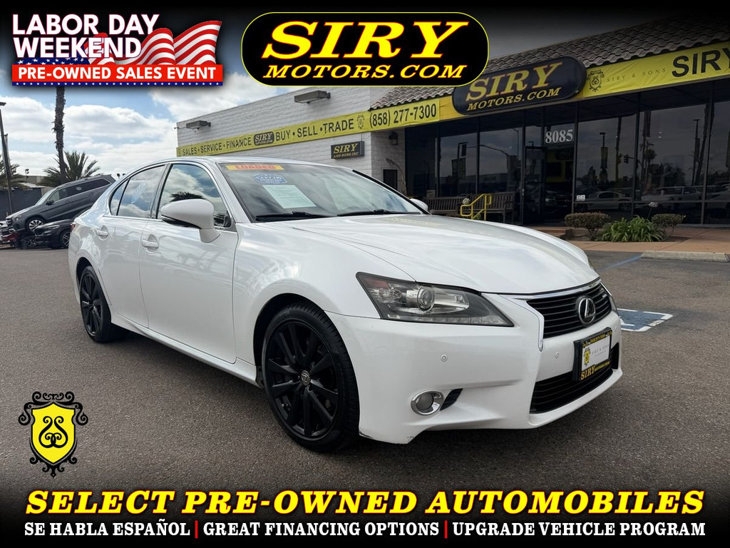 2013 LEXUS GS for sale in CHULA VISTA