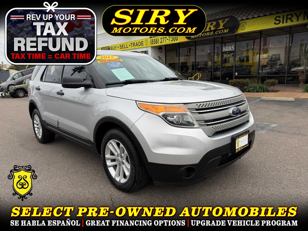 2015 FORD EXPLORER for sale in CHULA VISTA