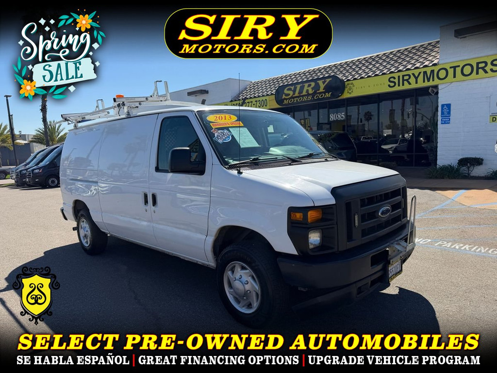 2013 FORD E150 CARGO for sale in CHULA VISTA