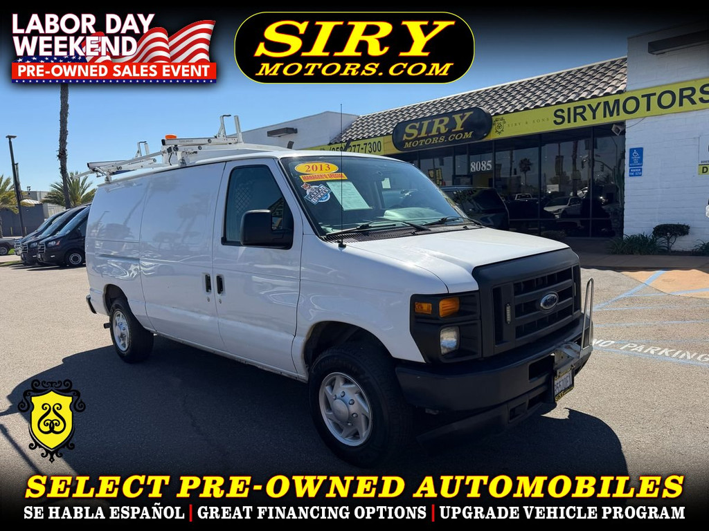 2013 FORD E150 CARGO for sale in CHULA VISTA