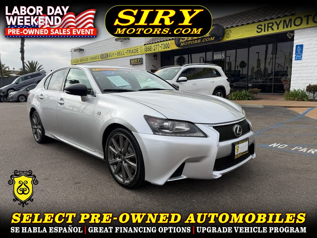2014 LEXUS GS for sale in SAN DIEGO