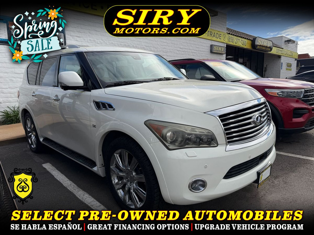 2014 INFINITI QX80 for sale in SAN DIEGO