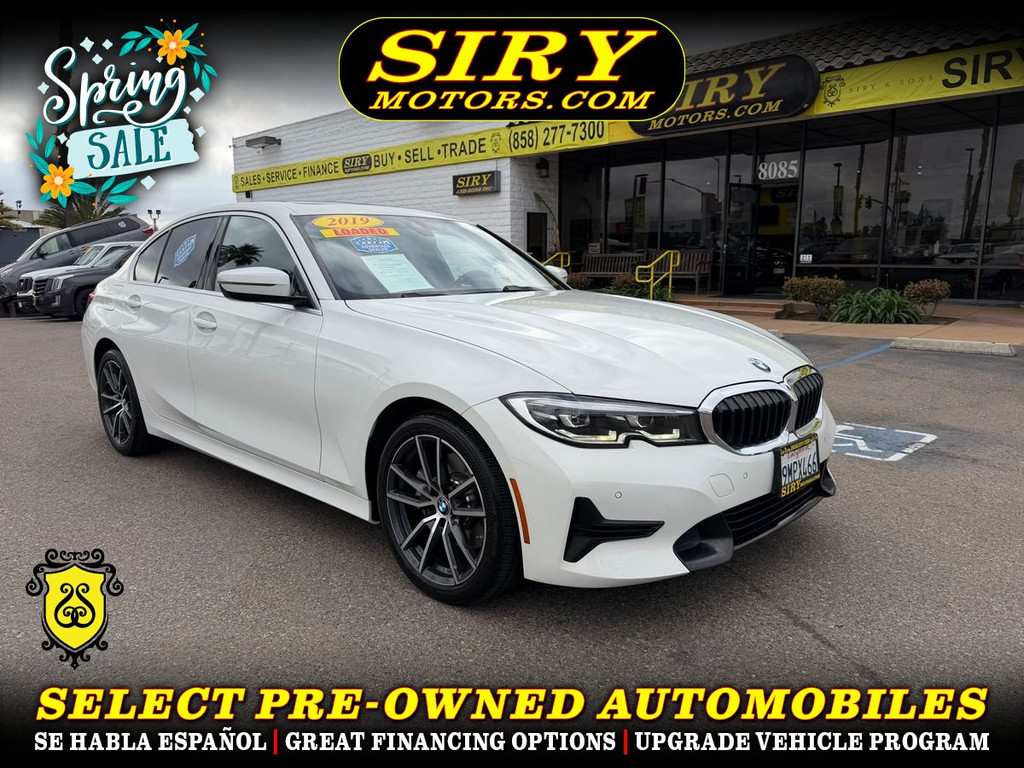 2019 BMW 3 SERIES for sale in CHULA VISTA
