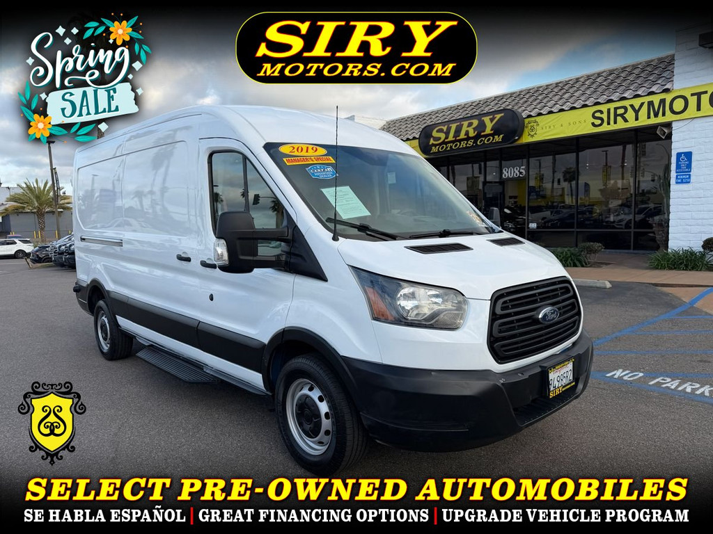 2019 FORD TRANSIT 250 VAN for sale in CHULA VISTA