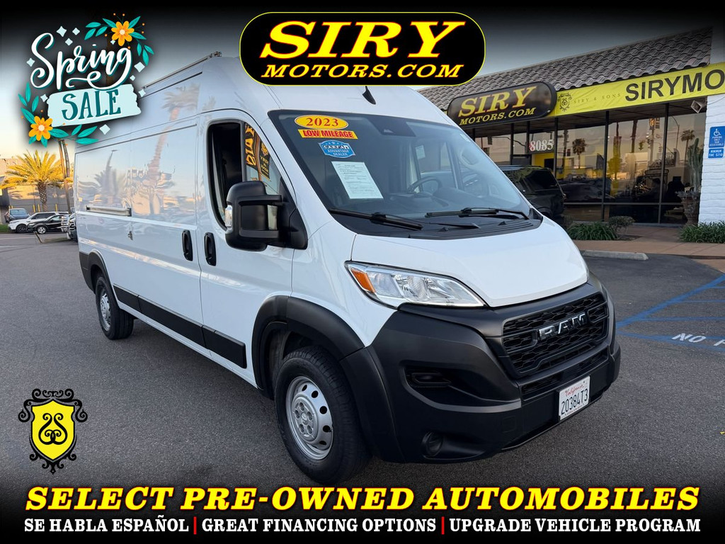 2023 RAM PROMASTER CARGO VAN for sale in SAN DIEGO