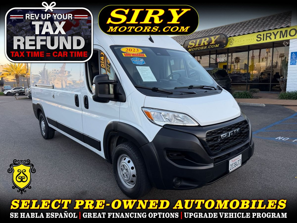2023 RAM PROMASTER CARGO VAN for sale in SAN DIEGO