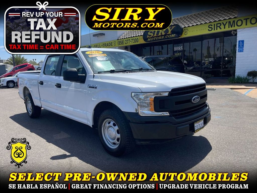 2020 FORD F150 SUPERCREW CAB for sale in SAN DIEGO