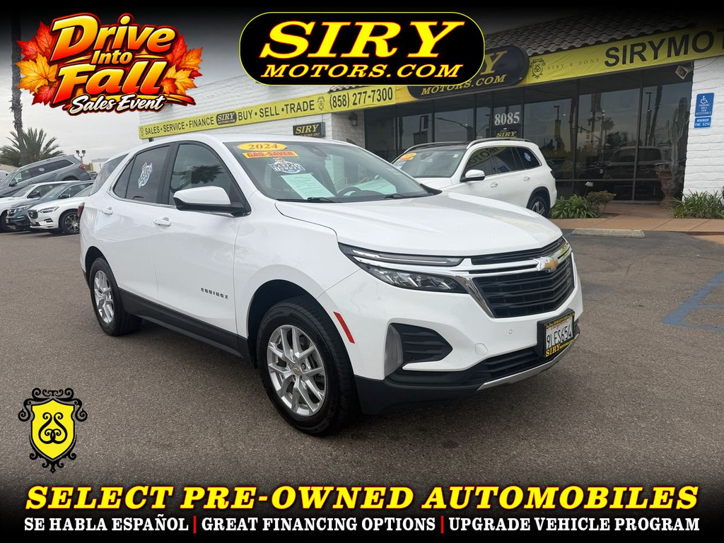 2024 CHEVROLET EQUINOX for sale in CHULA VISTA