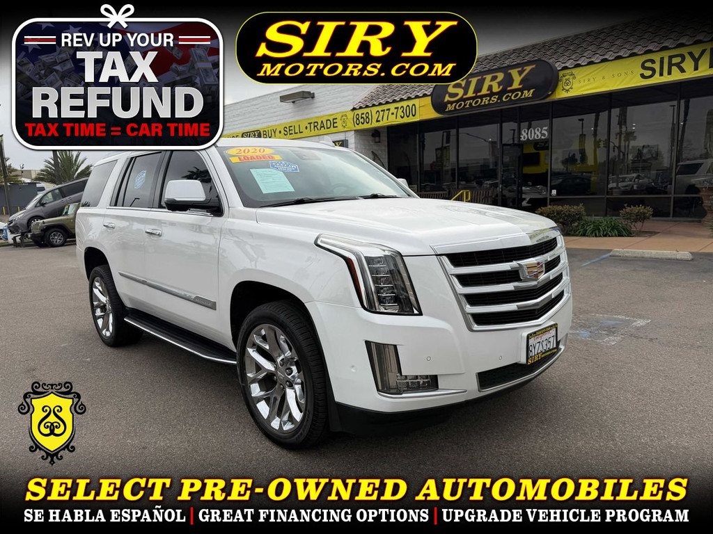 2020 CADILLAC ESCALADE for sale in SAN DIEGO