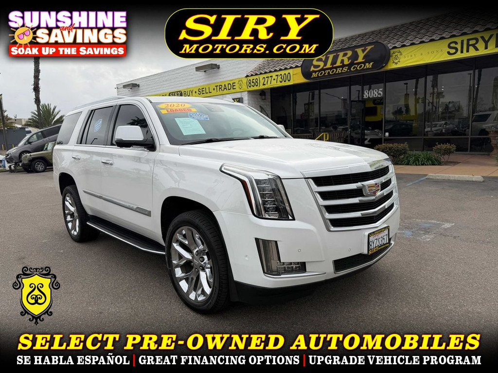 2020 CADILLAC ESCALADE for sale in SAN DIEGO