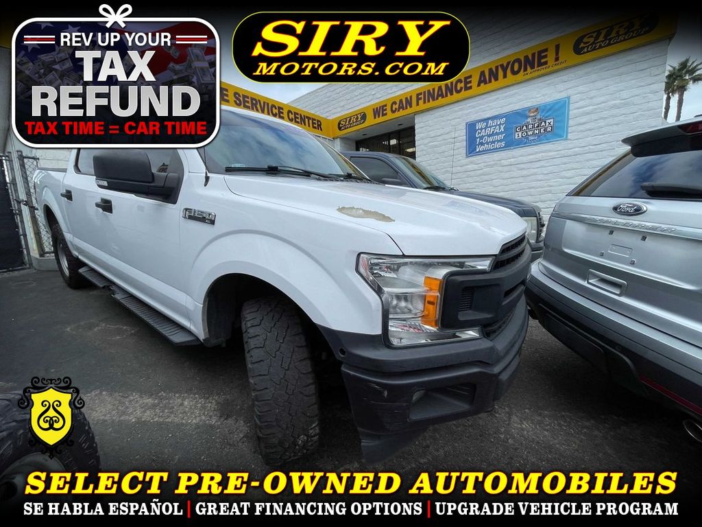 2019 FORD F150 SUPERCREW CAB for sale in SAN DIEGO