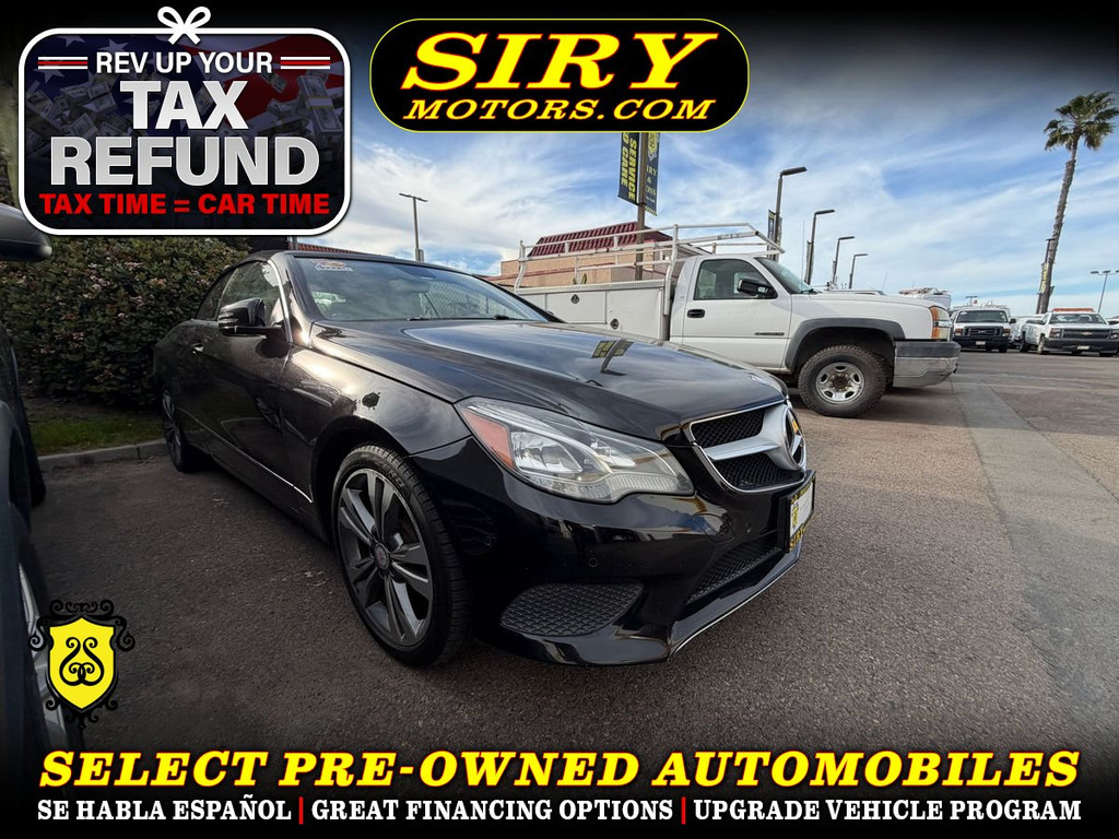 2015 MERCEDES-BENZ E-CLASS for sale in SAN DIEGO