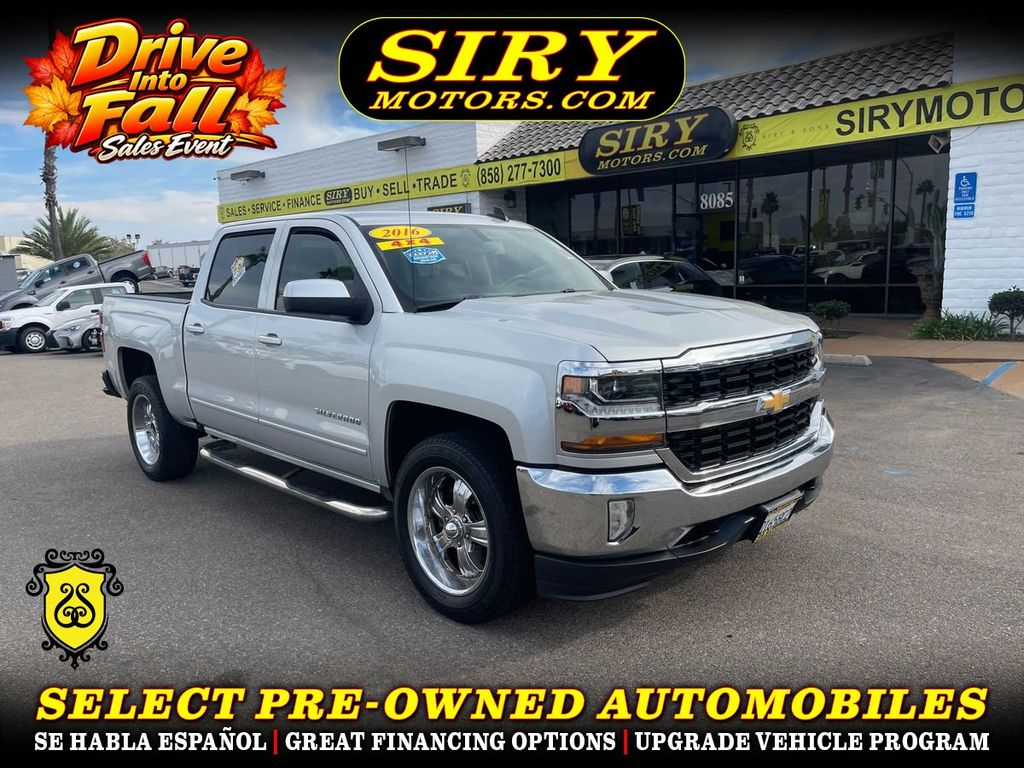 2016 CHEVROLET SILVERADO 1500 CREW CAB for sale in CHULA VISTA