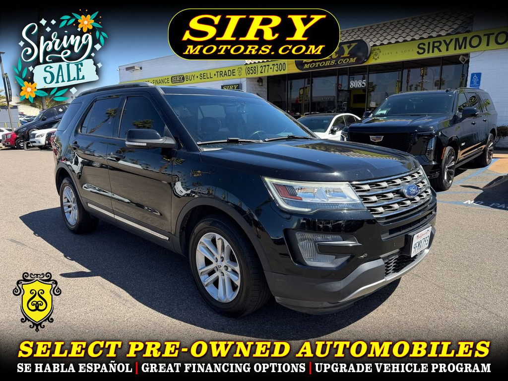 2017 FORD EXPLORER for sale in SAN DIEGO