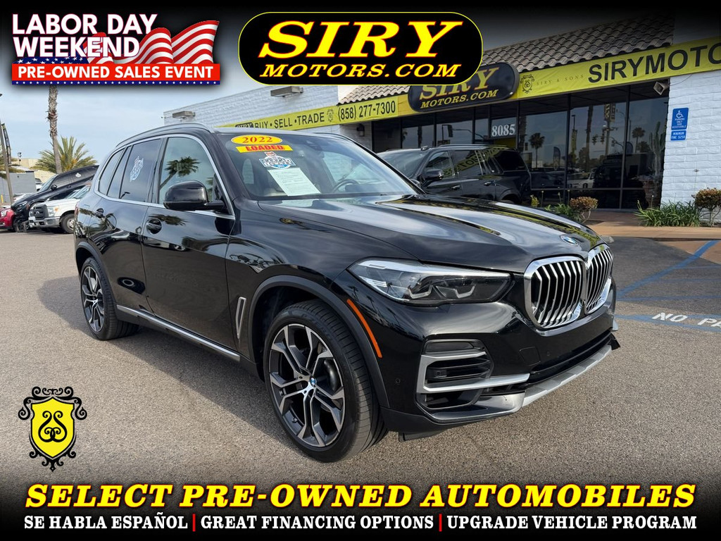 2022 BMW X5 for sale in CHULA VISTA