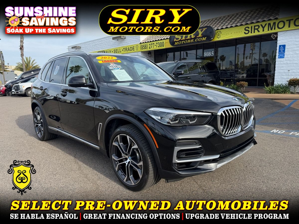 2022 BMW X5 for sale in CHULA VISTA
