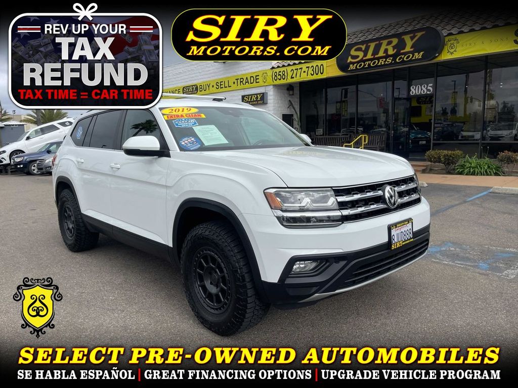 2019 VOLKSWAGEN ATLAS for sale in CHULA VISTA