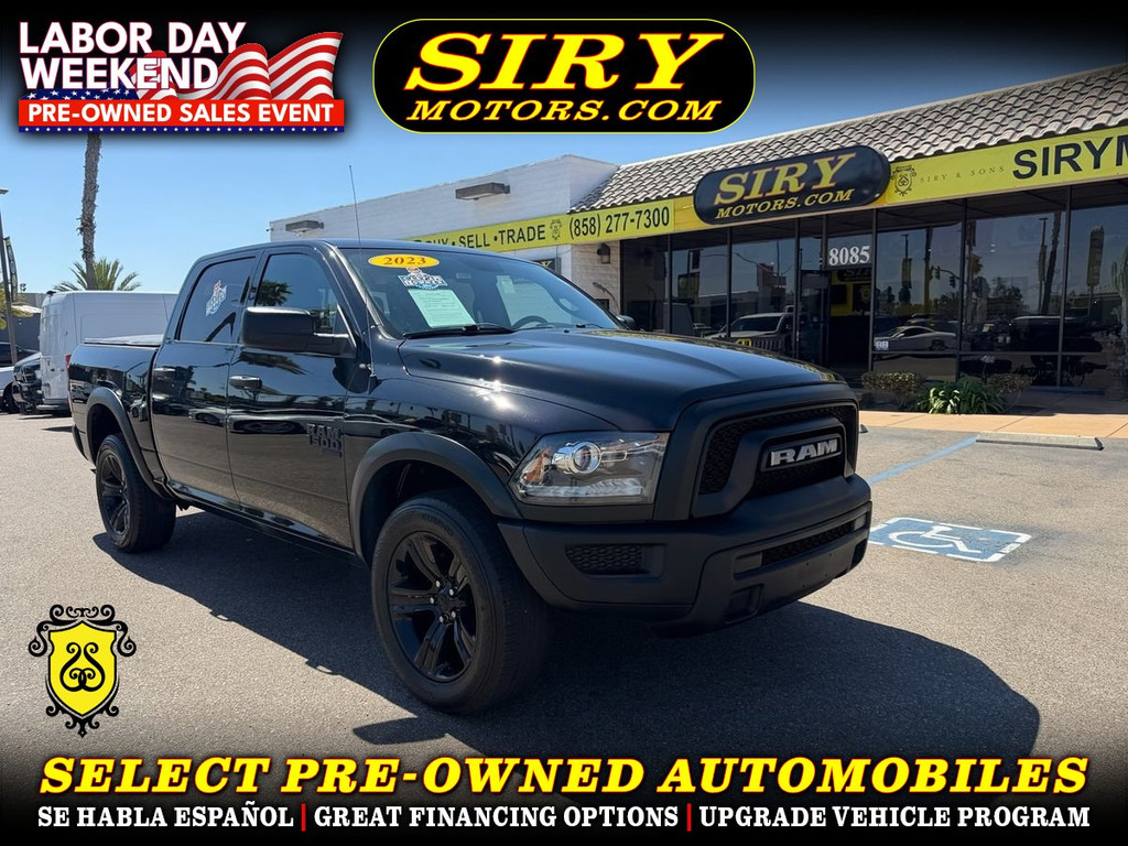 2023 RAM 1500 CLASSIC CREW CAB for sale in CHULA VISTA