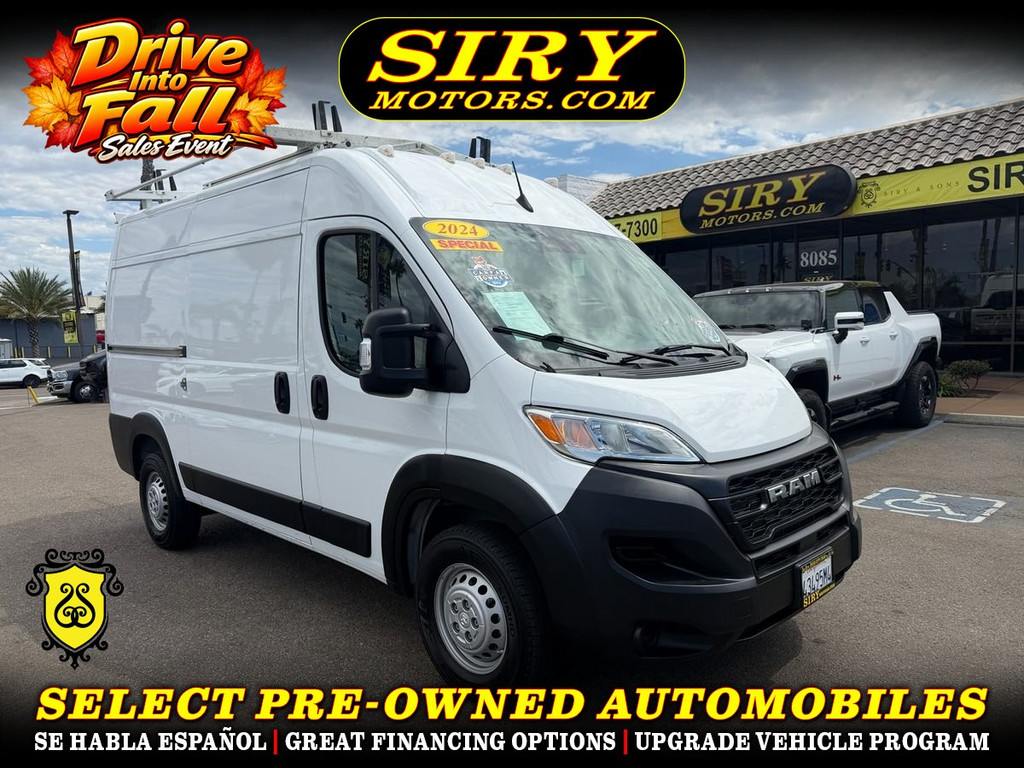 2024 RAM PROMASTER CARGO VAN for sale in SAN DIEGO