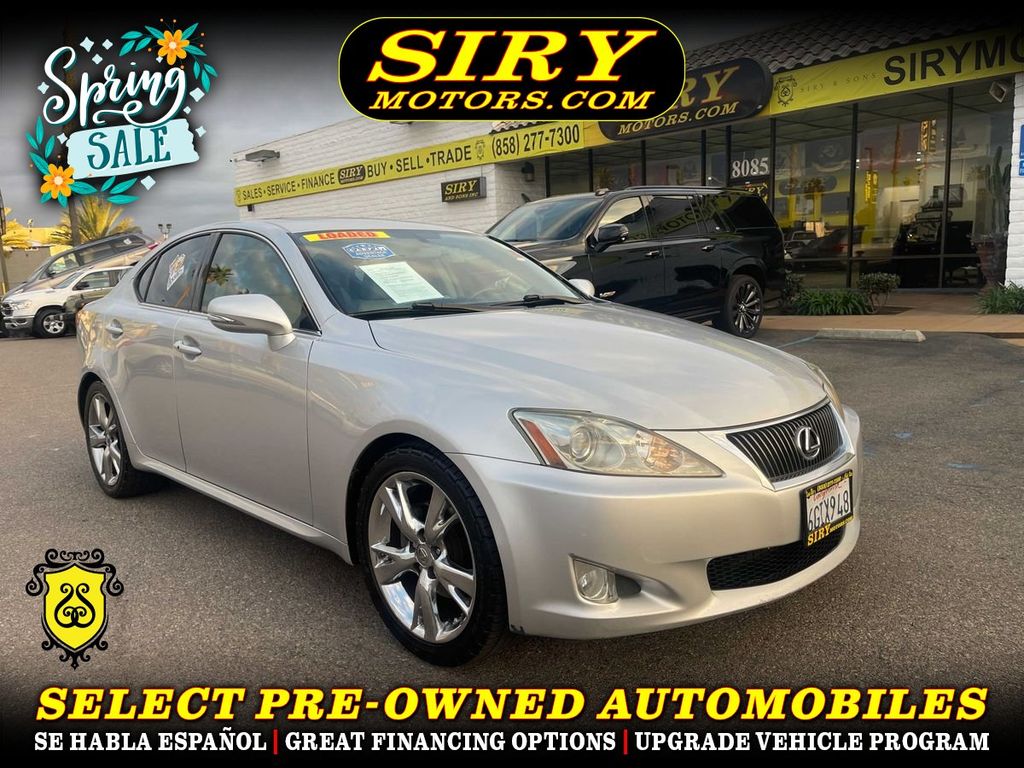 2009 LEXUS IS for sale in SAN DIEGO