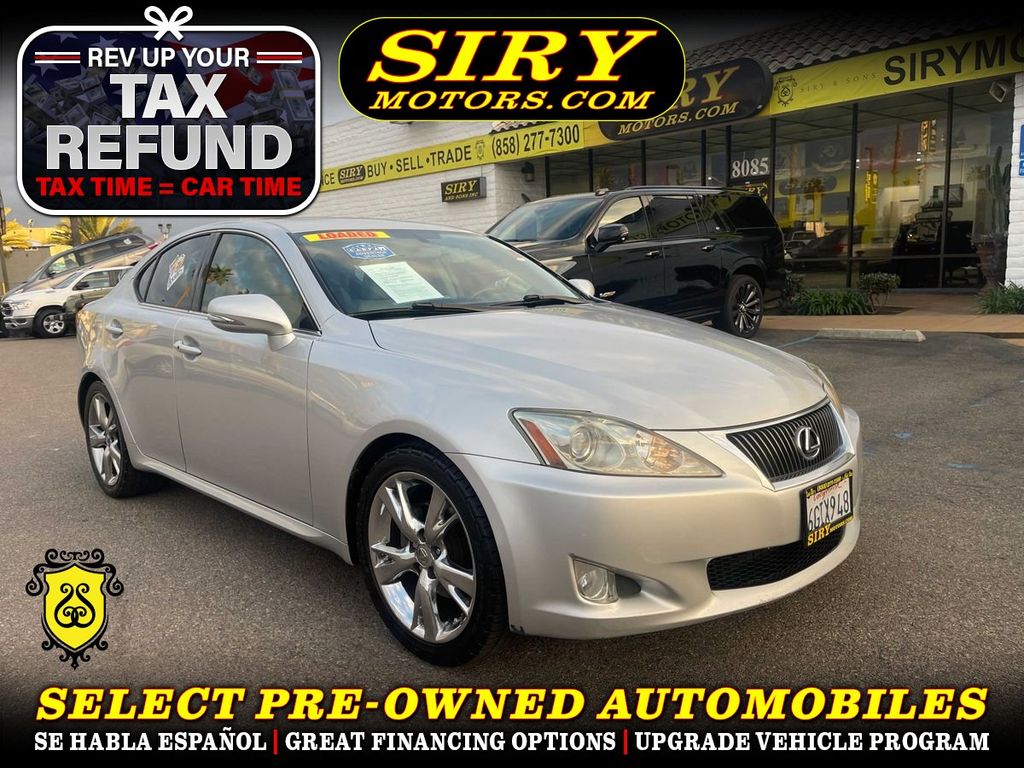 2009 LEXUS IS for sale in SAN DIEGO