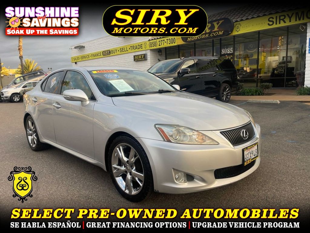 2009 LEXUS IS for sale in SAN DIEGO