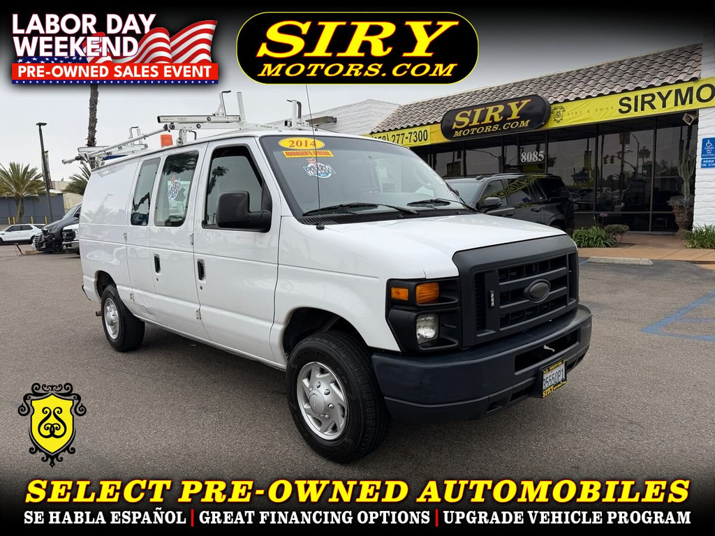 2014 FORD E150 CARGO for sale in CHULA VISTA