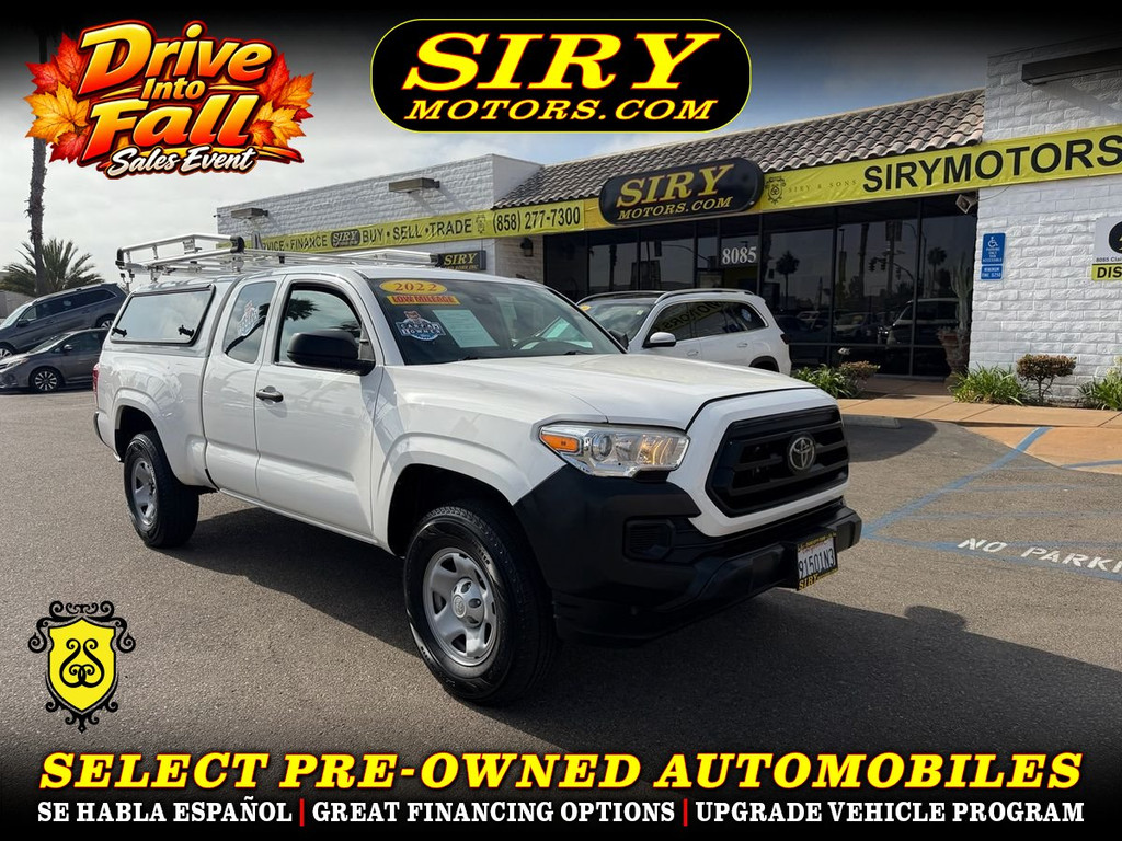 2022 TOYOTA TACOMA ACCESS CAB for sale in SAN DIEGO