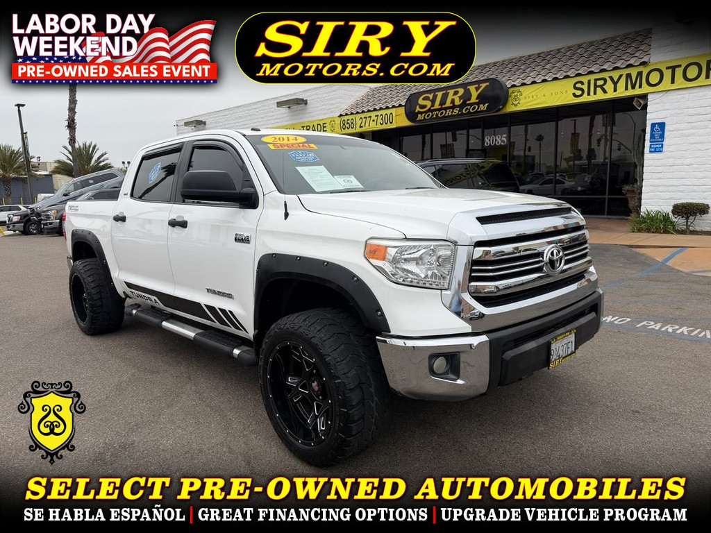 2014 TOYOTA TUNDRA CREWMAX for sale in SAN DIEGO