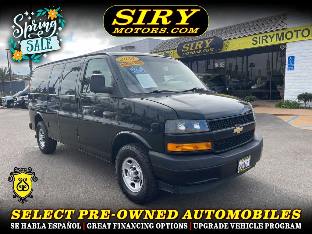 2020 CHEVROLET EXPRESS 2500 CARGO for sale in CHULA VISTA