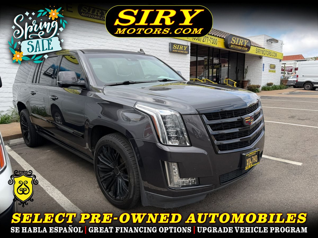 2016 CADILLAC ESCALADE ESV for sale in SAN DIEGO