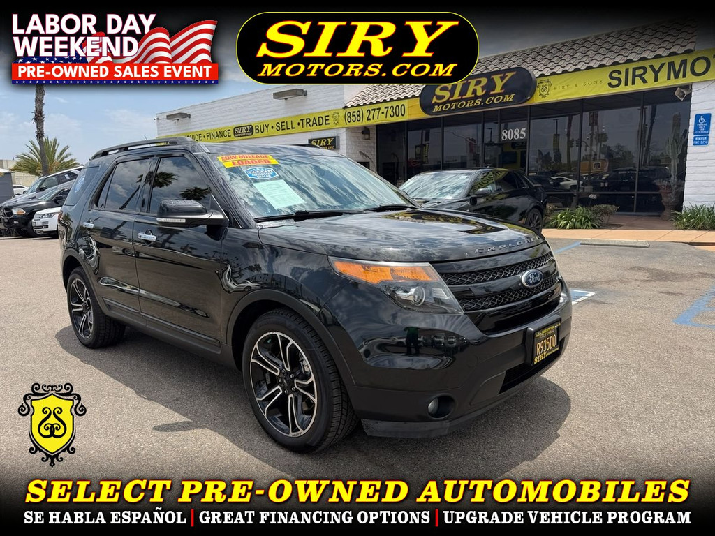 2013 FORD EXPLORER for sale in CHULA VISTA